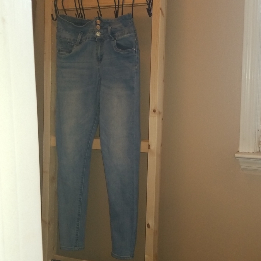 IBIZA JEANS - Size 9 - high rise skinny jeans